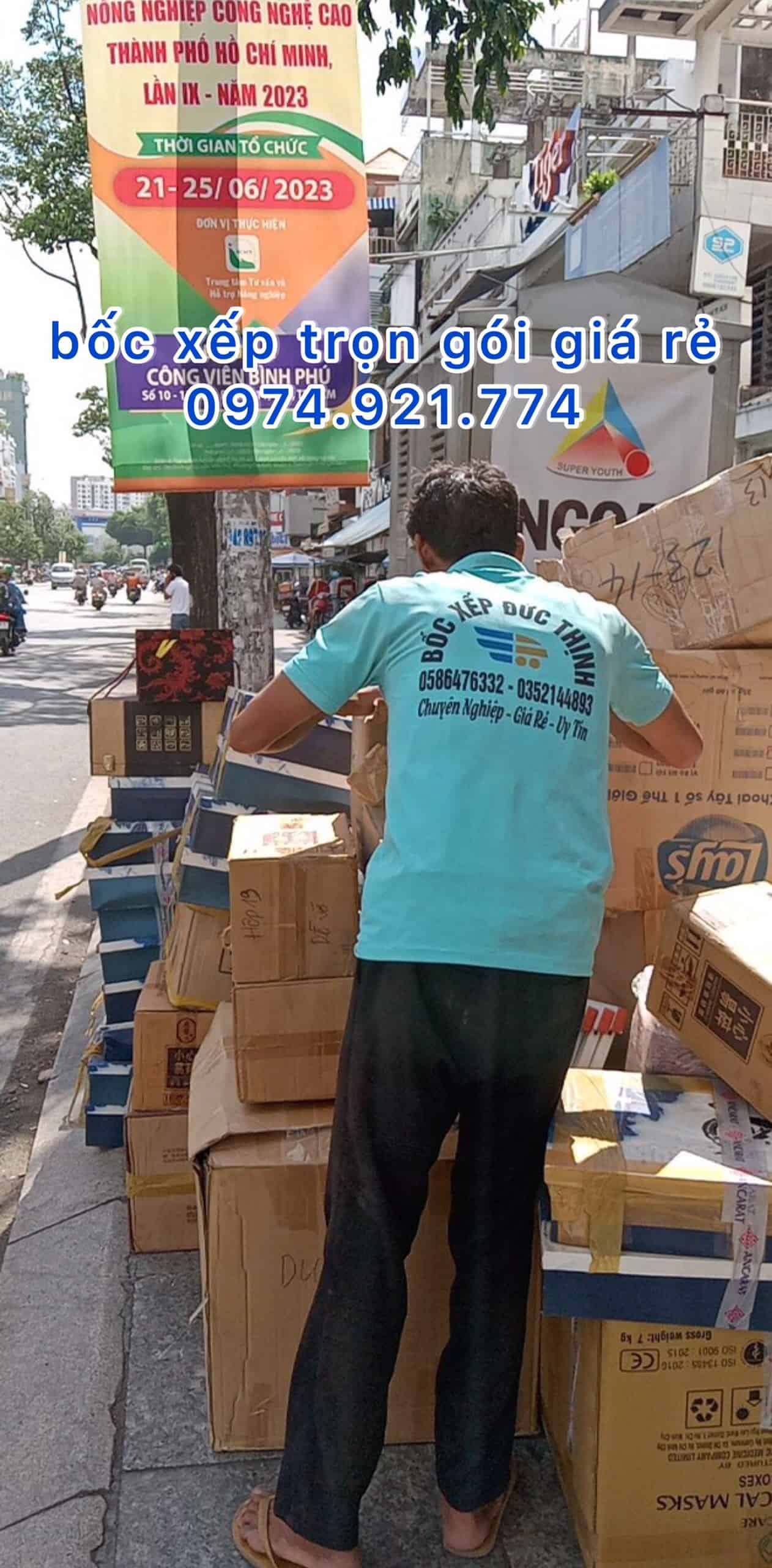 Bốc xếp Củ Chi có mặt nhanh