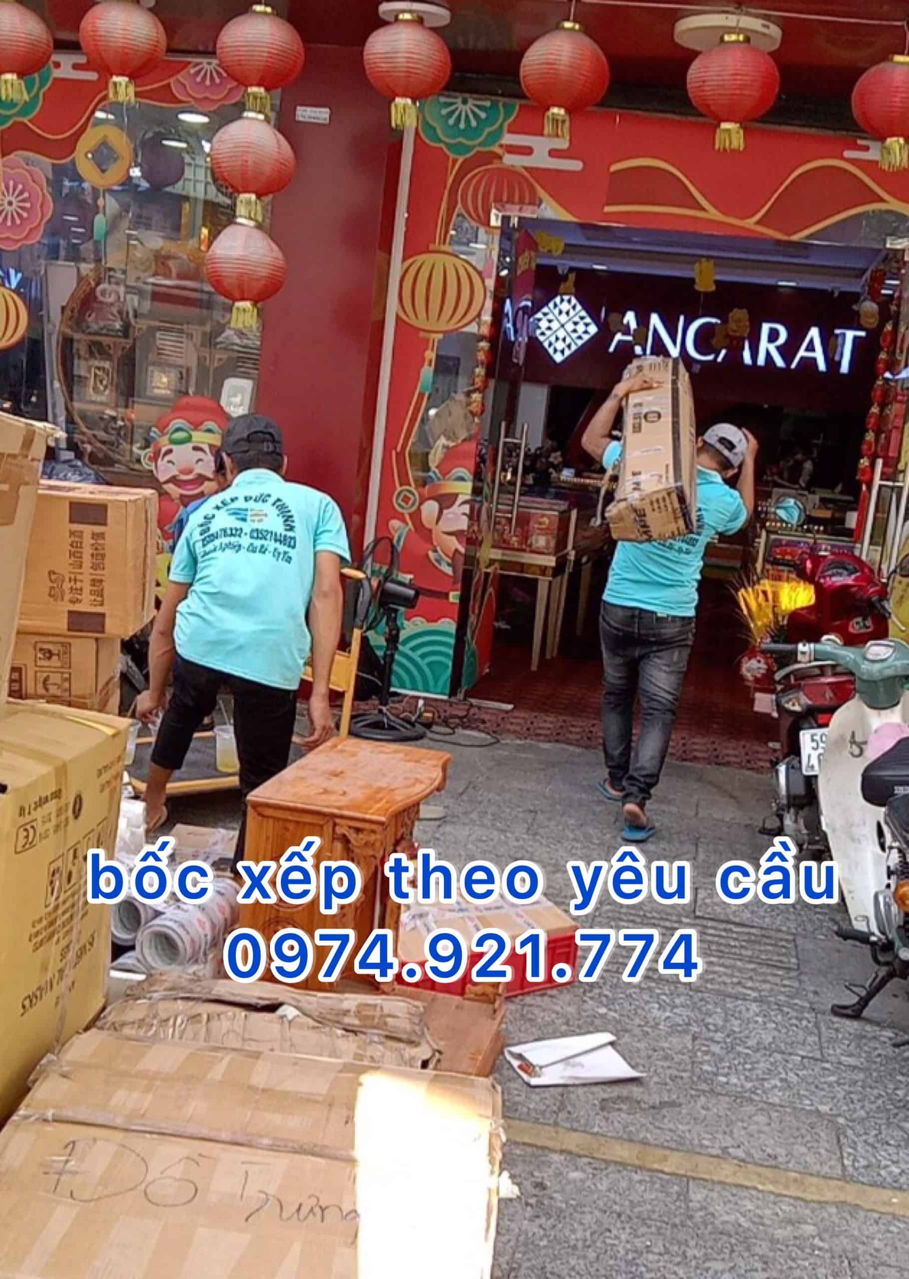 Dịch vụ bốc xếp chuyên nghiệp Hóc Môn